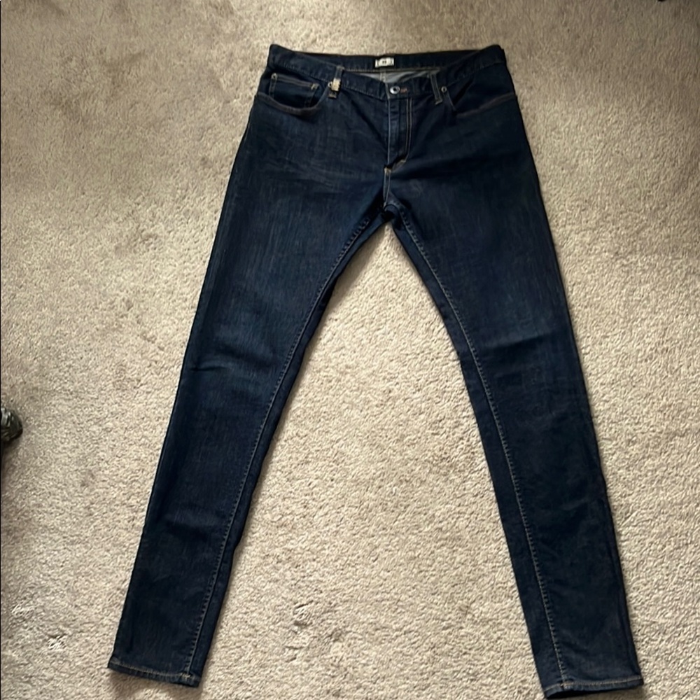 Women's Skinny Jeans - Dark Blue